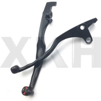 SMT-Black Brake Clutch Skull Hand Lever Compatible With Kawasaki Vulcan 1500 1600 2003-2008 [B00RUE6W60]