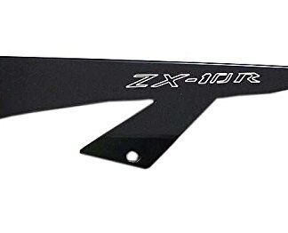 SMT-Black Chain Guards Cover Compatible with 2006-2009 Kawasaki Zx-10R Zx10R Zx 10R [B00RUDWU4Y]