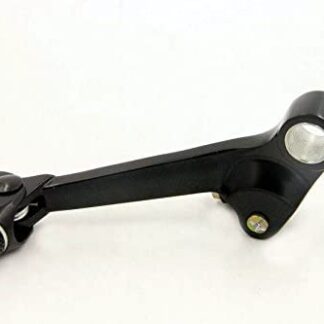 SMT-Black Folding Gear Shift Pedal Lever Compatible With 1999 2000 Honda Cbr 600 F4 Cbr600 [B00RUDW7OW]
