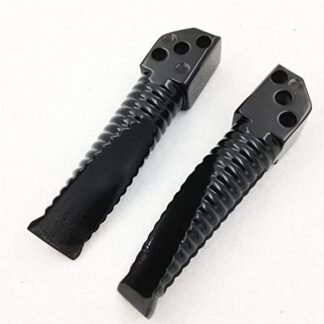 SMT- Black Foot Peg Compatible With Kawasaki ZX-6R 636RR ZZR 750 1100 1200 10R [B00V2ZFQDS]