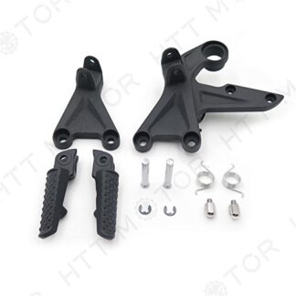 SMT-Black Front Rider Foot Peg Brackets Compatible With Honda Cbr1000Rr 2008 2009 2010 2011 [B00RUEDQPA]