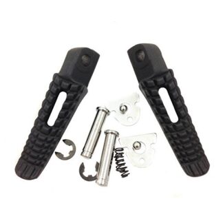 SMT-Black Rear Foot Pegs Footrest Compatible With Suzuki Gsx-R Gsxr 600 750 1000 2000-2011 [B00RUER9QC]