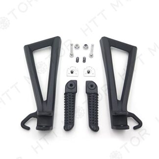 SMT- Black Rear Passenger Foot Peg Compatible With Yamaha Yzf R6 2006-2009 2010 2011 2012 [B00RUEE4WO]