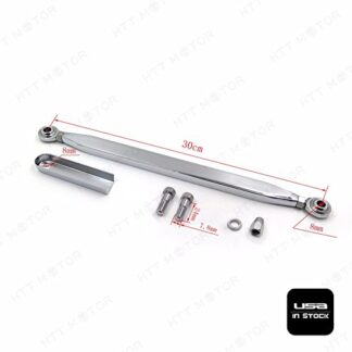 SMT-CNC Skull Shift Linkage Compatible With Harley Street Glide Trike FLHXXX Electra Glide Classic EFI FLHTCI FLHT CHROME [B00RW590JS]