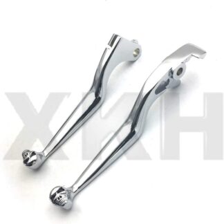 SMT-Chrome Brake Clutch Skull Hand Lever Compatible With Honda Shadow 600 750 1100 Magna 750 [B00RUE5CUW]