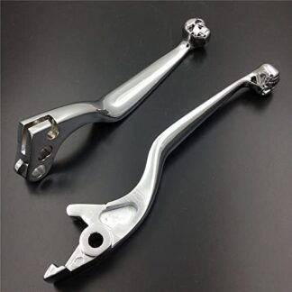 SMT-Chrome Brake Clutch Skull Lever Compatible With Honda Cbr900Rr Vtx1300 Vt1300 Vt1100 Ace [B00RUE5YPA]