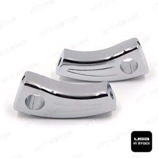 SMT-Chrome Handlebar Pullback Riser Compatible With Harley Softail Dyna Sportster Road King Electra Glide 1'' [B00RUDZMTO]