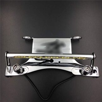 SMT-Chrome LED light Fender Eliminator Tidy Tail Compatible With 1999-2012 Suzuki Hayabusa Gsxr1300 R [B00RUE4DMA]