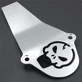 SMT-Chrome Skull Aluminum Drive Shaft Cover Compatible With Yamaha V-Star 650 1100 Classic [B00RUE8V3W]