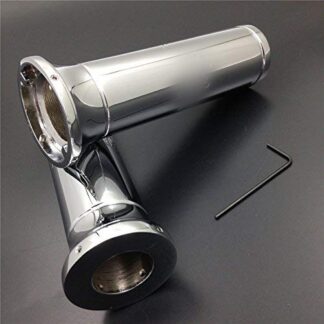 SMT-Chrome handlebar grips Compatible With Suzuki GSXR GSX-R 1300 R GSX1300R Hayabusa 1982-2013 [B00RW3F13O]
