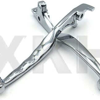 SMT-Chromed Brake Clutch Skull Hand Levers Compatible With Kawasaki Vulcan 1500 1600 2003-2008 [B00RUE9NU2]