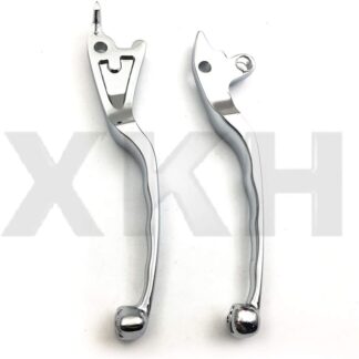 SMT-Chromed Brake Clutch Skull Hand Levers Compatible With Suzuki Boulevard S50 S83 C90 [B00RUEB1ZM]