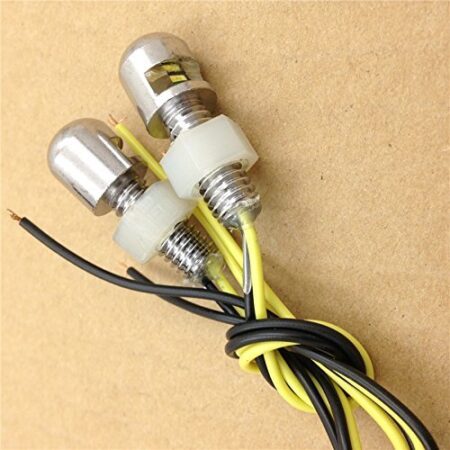 SMT-Chromed Universal Led License Tag Plate Bolt Lights [B00RUEC1XI]