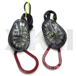 SMT-Clear Euro Led Flush Mount Turn Signal Compatible With Yamaha Yzf R1 R6 R6S 2006 2007 2008 [B00RUE0XH4]