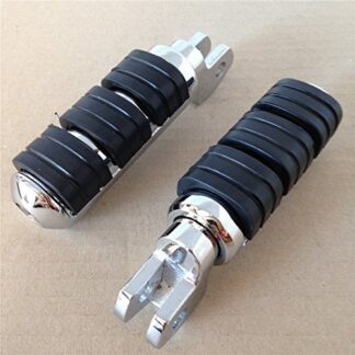 SMT-Compatible With Yamaha Stryker Virago 1100 750 V-Max V-Star 1100 650 Front Foot Peg Footrest Chr [B00RUEM6G0]