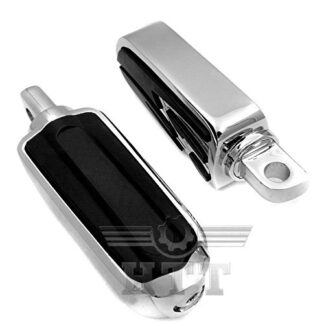 SMT-Foot pegs Rest Compatible With Heritage Springer FLSTS 1997-2003 Special FLHXS FXDC CHROME [B00RUDXYCG]