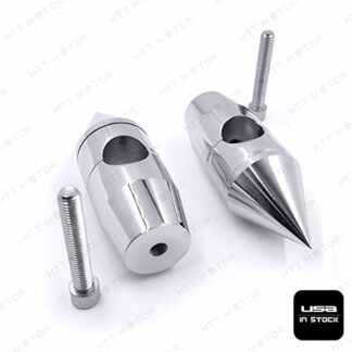 SMT-Handlebar Risers Compatible With Honda Shadow Spirit 750 Aero VTX 1300 C 1800N Valkyrie CHROMED [B00RW3GW6E]