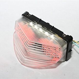 SMT-Led Tail Brake Light Turn Signals Compatible With 01-03 Honda Cbr 600 F4I Cbr600F Clear [B00RUE2LMO]
