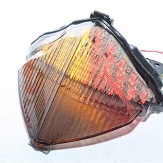SMT-Led Tail Brake Light Turn Signals Compatible With Yamaha Yzf R1 2004 2005 2006 Smoke [B00RUE3SJE]