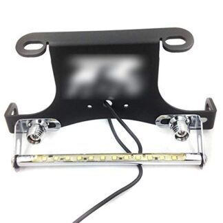 SMT MOTO- Black Motorcycle LED light Fender Eliminator Tidy Tail For 96 12 Suzuki Gsxr 600 750 01 12 Gsxr 1000