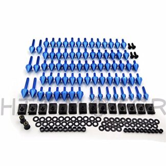 SMT MOTO- Motor Blue Spike Fairing windscreen Bolts kits For Suzuki GSXR600 750 1000 Hayabusa