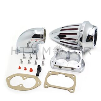 SMT MOTO- Motor Bullet Air Cleaner Filter For 2002-2009 Kawasaki Vulcan 1500 1600 Mean Streak Chr