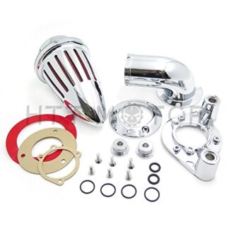 SMT MOTO- Motor Bullet Air Cleaner Kits Fit 1991-2006 Harley Davidson Xl Models Sportstar Chrome