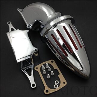SMT MOTO- Motor Bullet Air Cleaner Kits For 2002-2010 Yamaha Roadstar Midnight Warrior Chrome