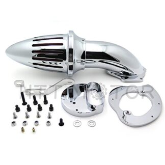 SMT MOTO- Motor Bullet Air Cleaner kits for Yamaha V-Star 1100 Dragstar XVS1100 1999-2012 CHROME