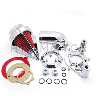 SMT MOTO- Motor Chromed Triangle Spike Air Cleaner Kits For Harley Dyna Touring models