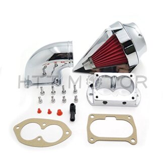 SMT MOTO- Motor Triangle Spike Air Cleaner Filter For 2002-2009 Kawasaki Vulcan 1500 1600 Mean Streak Chr
