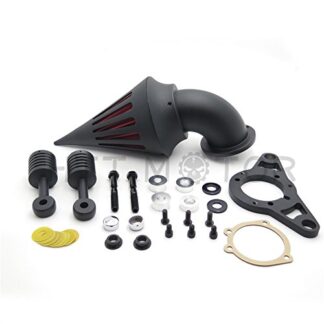SMT MOTO- Motorcycle Air Cleaner Kits For Harley Low Rider Touring Road King Electra Softail Black