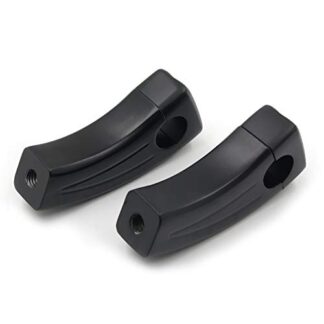 SMT MOTO- Motorcycle Black Handlebar Pullback Risers For Suzuki Boulevard Intruder Volusia Yamaha V-Star Vmax