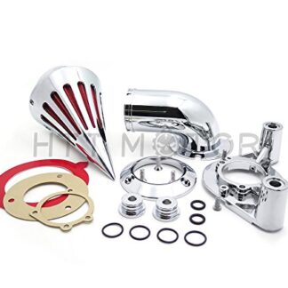 SMT MOTO- Motorcycle Chromed Spike Air Cleaner Kits For Harley Dyna Touring models