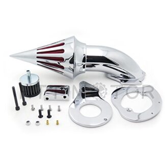 SMT MOTO- Motorcycle New Spike Air Cleaner Kits Filter For Honda Shadow 600 Vlx600 1999-2012 Chrome