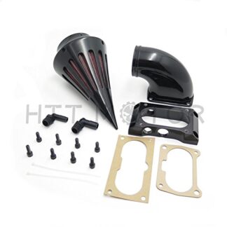 SMT MOTO- Motorcycle Spike Air Cleaner Filter For Kawasaki Vulcan 2000 Vn2000 Classic Lt Black New