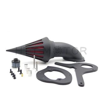 SMT MOTO- Motorcycle Spike Air Cleaner Kits Filter For Honda Aero 750 Vt750 Intake 1986-2012 Black