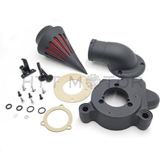 SMT MOTO- Motorcycle Spike Air Cleaner Kits For 2014 Harley Davidson Road King Flhr Cvo Flhrse6 Black