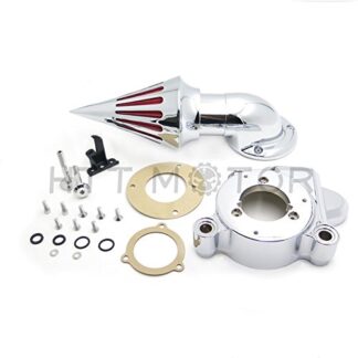 SMT MOTO- Motorcycle Spike Air Cleaner Kits for 2014 Harley Davidson Road King FLHR CVO FLHRSE6 Chromed