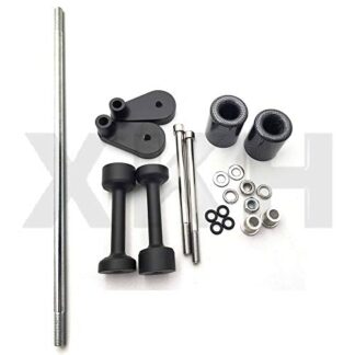 SMT-No Cut Frame Slider Compatible With 2008 2009 2010 2011 2012 Kawasaki Ninja 250 250R Ex250 N [B00RUDY27C]