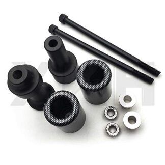 SMT-No Cut Frame Slider Crash Protector Compatible With 2003 2004 2005 2006 Kawasaki Z1000 Cn [B00RUE8I2Q]