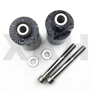 SMT-No Cut Frame Slider Crash Protector Compatible With 2004 2005 Suzuki GSXR 600 750 carbon [B00RUEDNTY]