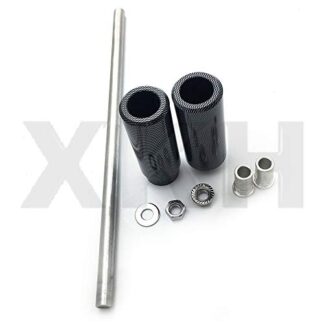 SMT-No Cut Frame Slider Crash Protector Compatible With Suzuki Sv650 S Sv1000 Dl650 Dl1000 Carb [B00RUEN8Z8]