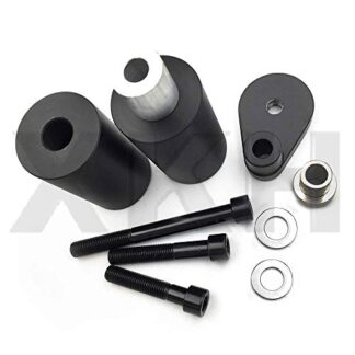 SMT-No Cut Frame Slider Protector Compatible With 2001-2003 Suzuki Gsxr 600 2000-2003 Gsxr 750 B [B00RUETE1A]