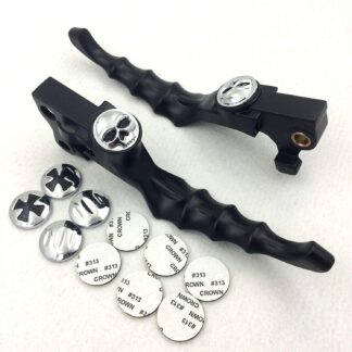 SMT-Parts Brake Clutch Hand Lever Compatible With Street Glides Road Kings Black [B00RNITXWI]