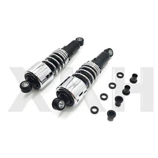 SMT- Replacement of 267mm 10.5" Motorcycle Rear Shock Absorber Chrome Damper Fit Harley 84-13 Touring