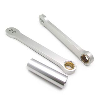 SMT-Silver Lowering Link Compatible With 2006 2007 2008 2009 2010 Suzuki Gsxr Gsx-R 600 750 1000 [B00RNIUQ9C]