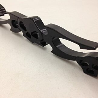 SMT-Skull Shift Linkage Compatible With Harley Softail Fxdwg Dyna Glide Flht Electra Black [B00RUDZLCC]