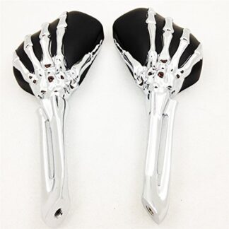 SMT-Talon Skull Skeleton Hand Mirror Compatible With Suzuki Gsxr Gsx-R 600 750 1000 Hayabusa Cruiser [B00RW3R08I]