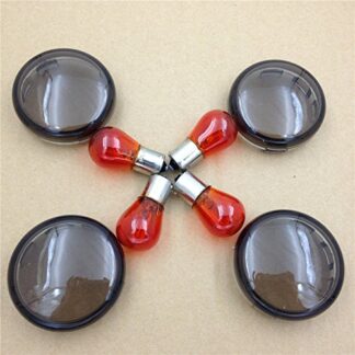 SMT-Turn Signal Lens Compatible With 2000-2013 Harley Davidson Softail Dyna Glide Sportsters Sm [B00RUECE0S]